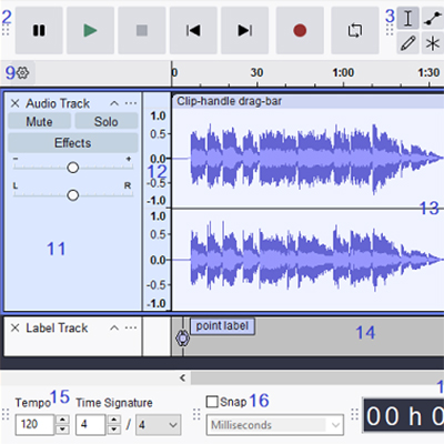 Audacity Screenshot